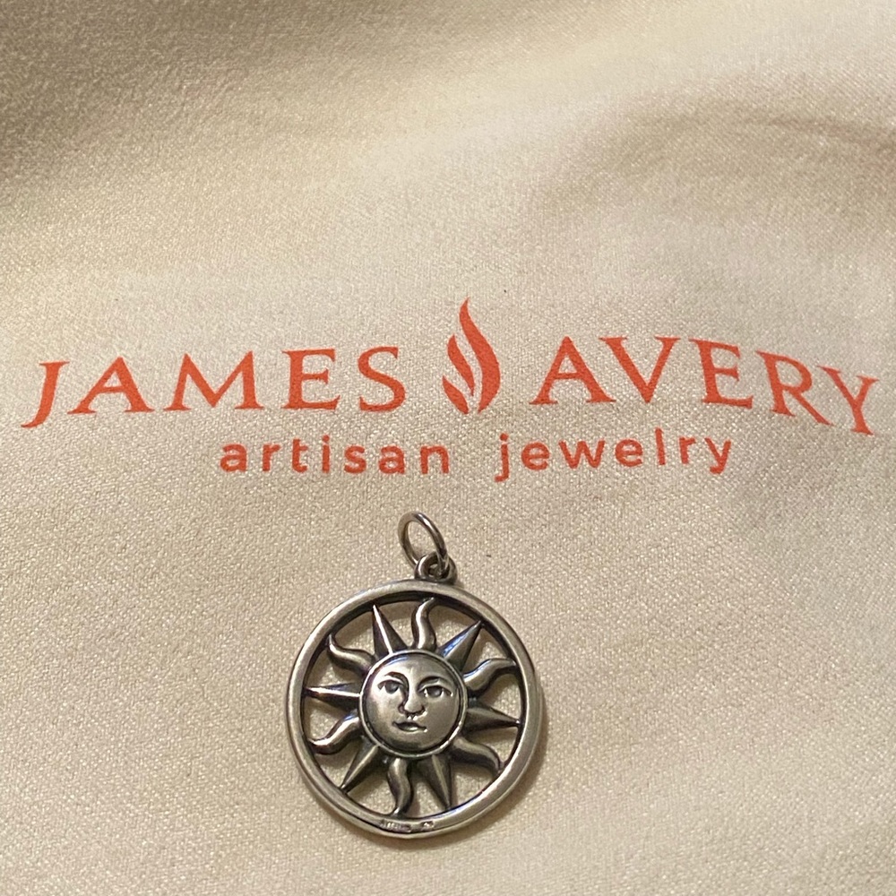 James Avery Sun Pendant Charm